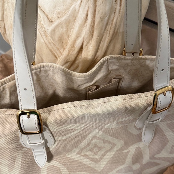 Louis Vuitton Tahitienne Cabas PM Monogram Canvas White Leather - Picture 14 of 16